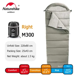 Lightweight camping sleeping bag