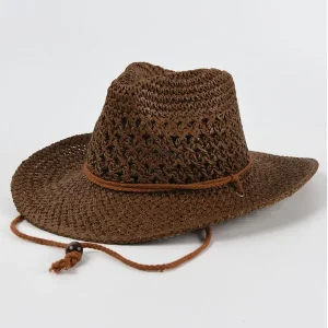 Soft straw Panama with wide brim