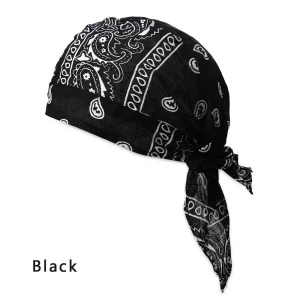 Quick-dry cotton bandana headscarf
